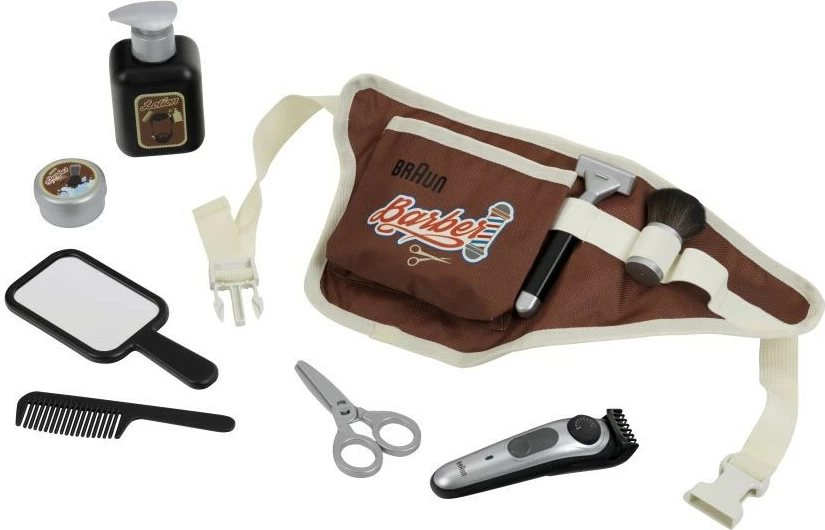 Igralni set brivca Klein Braun 5838, za otroke, rjava/bež
