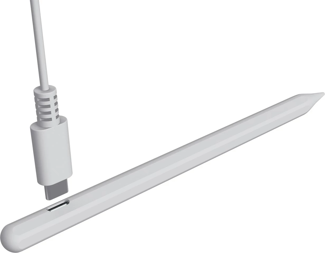 Svinčnik za zaslon Trust Kyna, 13 g, bel