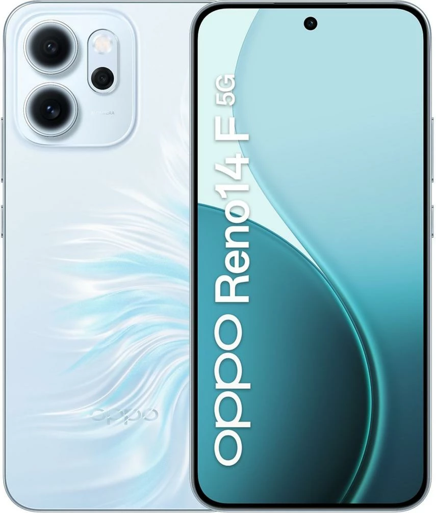 Pametni telefon OPPO Reno 14F 8+256GB 5G Opal Blue