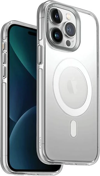 Prozoren ovitek UNIQ Calio Magclick Charging za iPhone 15 Pro Max