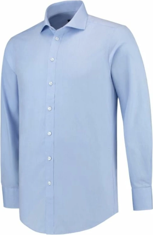 Polo majica z dolgimi rokavi, Malfini, modra