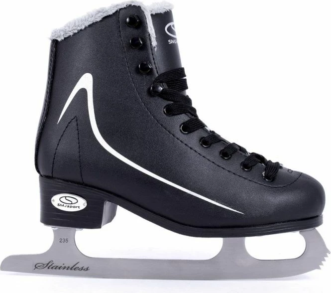 Klasčne drsalke za odrasle, SMJ, črne