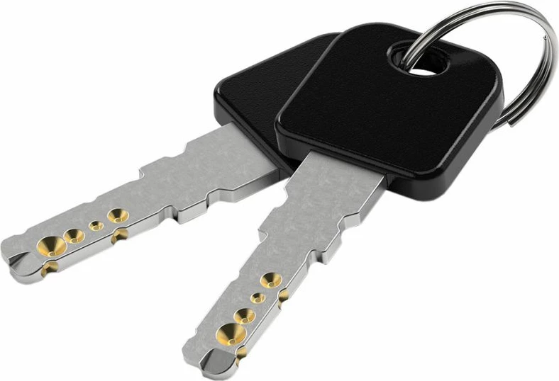 Kolo ključ Gerda, črn