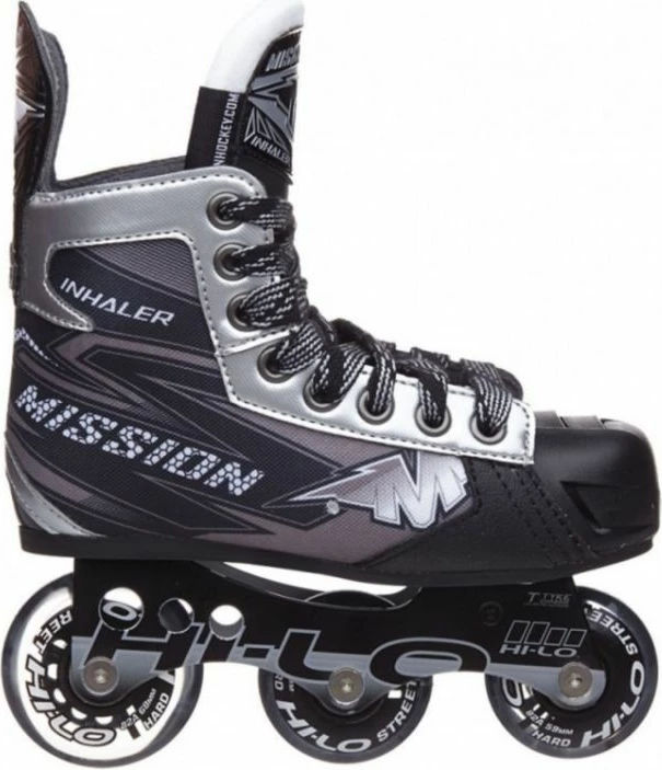 Hokejski rolerji Mission Inhaler, črni