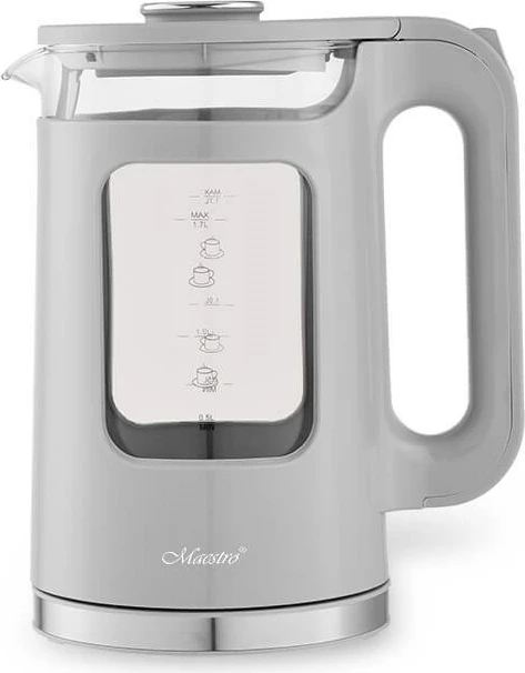 Električni čajnik 1,7 L Maestro MR-065, 2200 W, siv