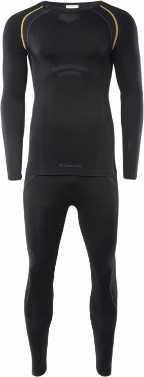 Termalni komplet za moške Brugi, črn