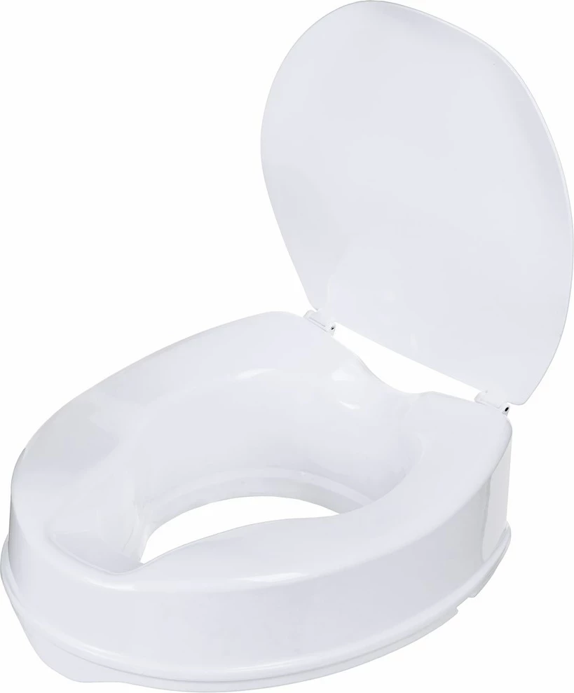 Nadgradni sedež za WC ActionMed NT10AM, 10 cm, bel