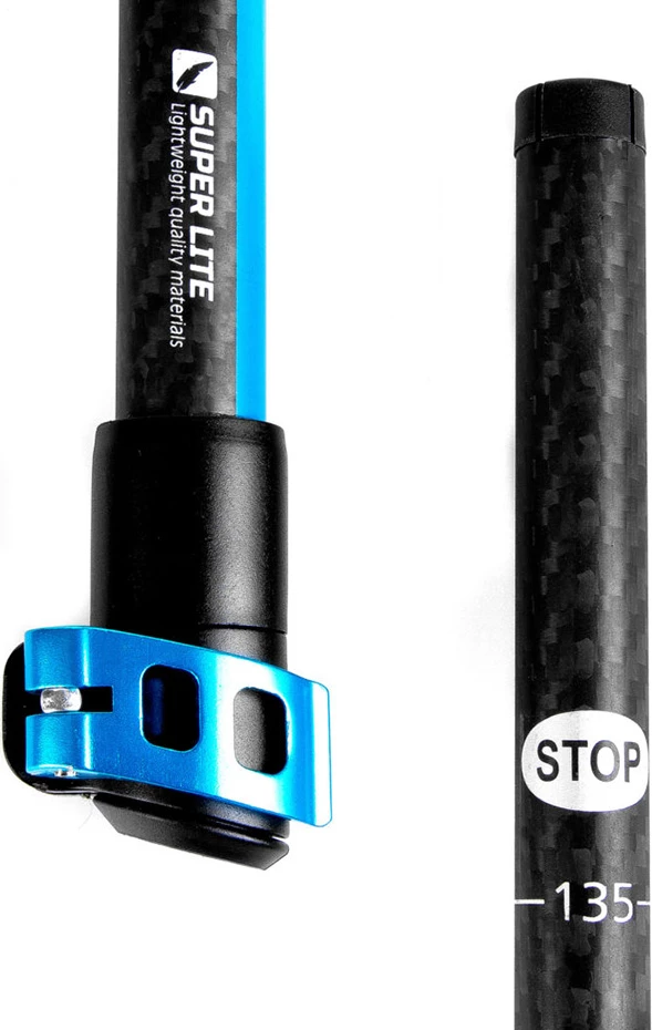 Palice za treking, Spokey, unisex, modro-črne