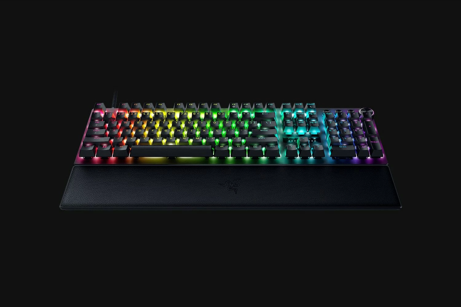 Gaming tipkovnica Razer Huntsman V3 Pro, RGB, polna velikost, QWERTZ, črna