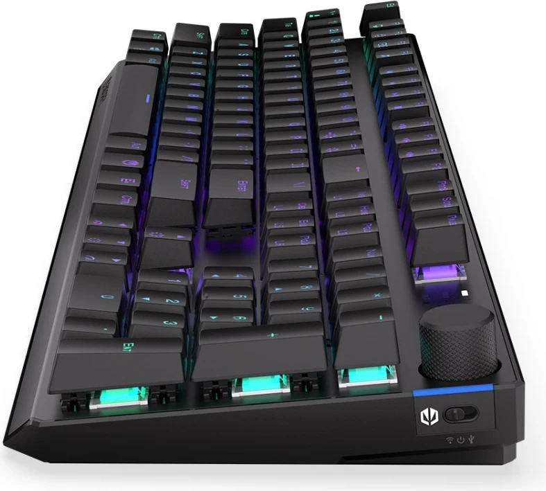 Tipkovnica Endorfy Thock, Wi‑Fi, črna