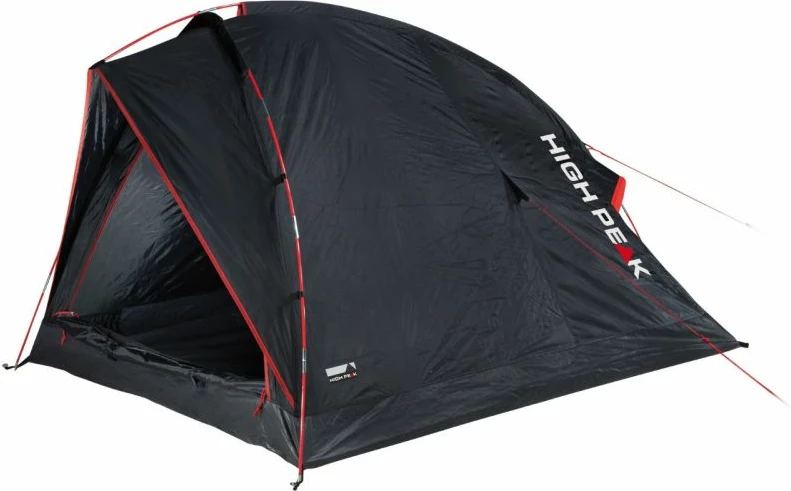 Šotor za dve osebi Minitramp 2 High Peak, črn