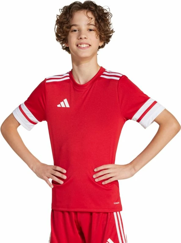 Majica za otroke adidas, rdeča