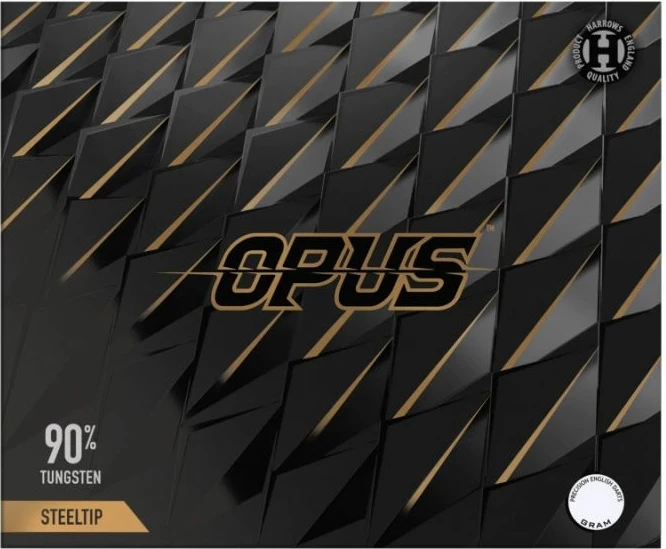 Športne šipke Harrows Opus za dart, črne