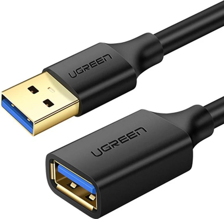 Podaljšek USB 3.0 3 m, črn UGREEN