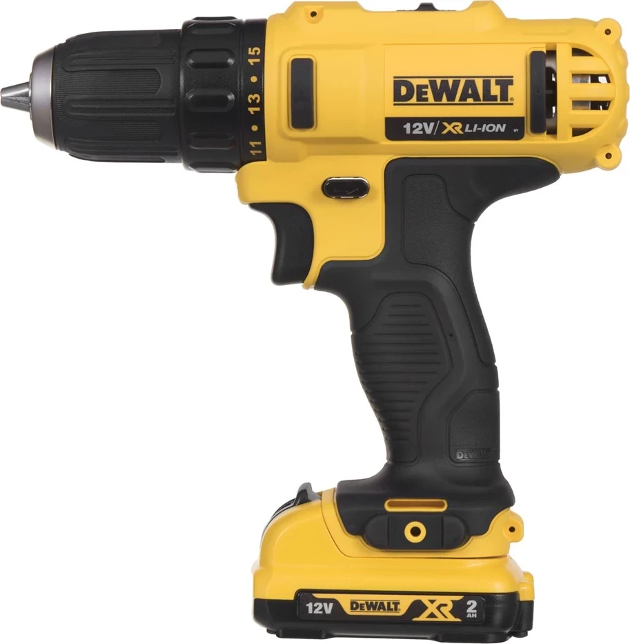 Brezžični vrtalnik DeWalt DCD710D2, Li-Ion 10,8 V 2,0 Ah