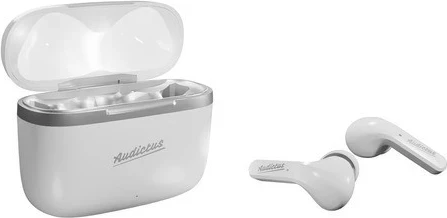 Brezžične slušalke z aktivnim dušenjem šuma Audictus Dopamine ANC TWS, bele