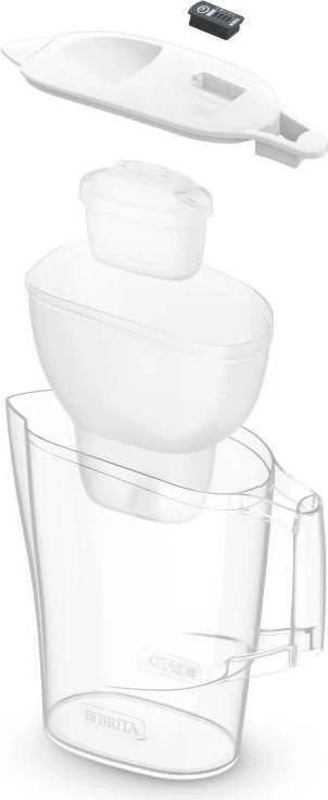 Filtrirni ibrik za vodo 2,4 L, z 2 filtroma MAXTRA, BRITA Aluna, bel