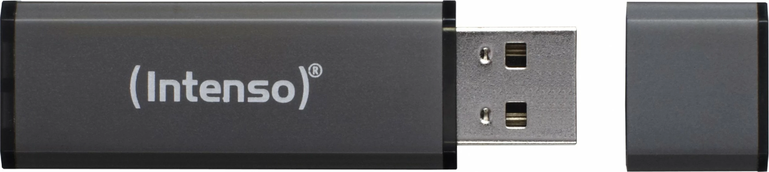 USB za shranjevanje Intenso Alu Line 64 GB, USB Type-A, antracit USB za shranjevanje Intenso Alu Line 64 GB, USB Type-A, antracit