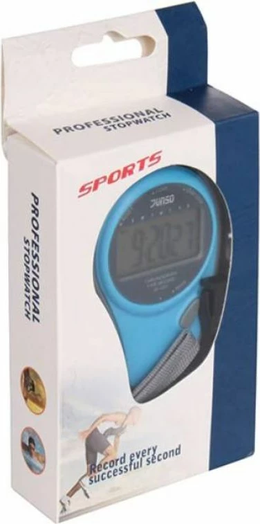 Elektronski meri čas za vadbo SMJ, moder