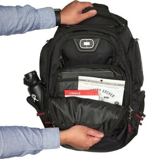 Nahrbtnik OGIO GAMBIT BLACK, 33 L, za prenosnik 15,6", črn