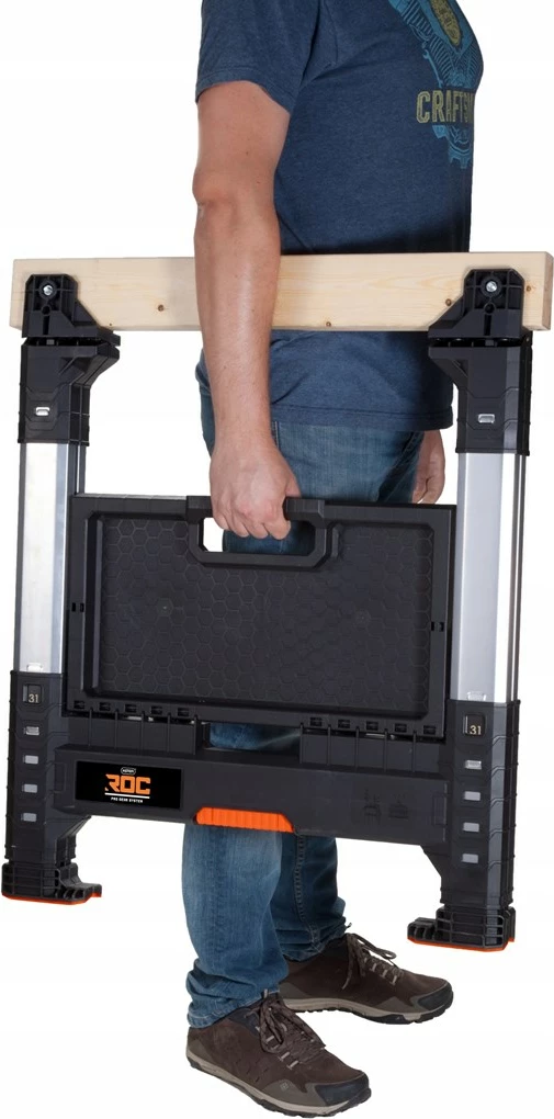 Stojalo za orodje KETER LUMBER JACK ROC PRO GEAR, črno