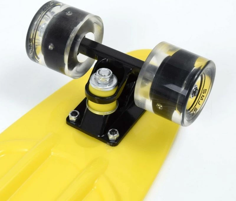 Skateboard, SMJ, rumene barve