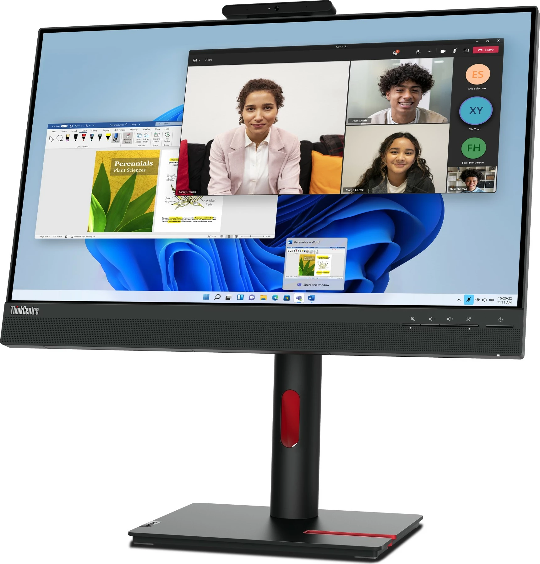 Monitor 60,5 cm (23,8"), 1920 x 1080, Full HD, LED, 6 ms, črn Lenovo ThinkCentre Tiny-In-One 24