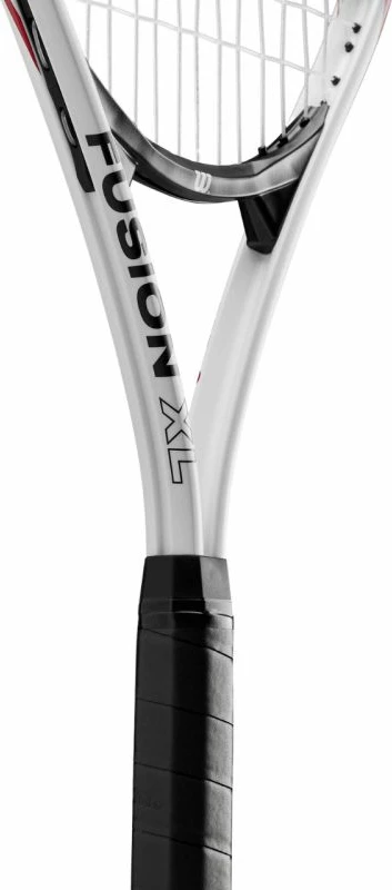 Tenis lopar za moške/ženske, Wilson Fusion XL, bel in črn