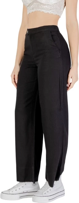 Črne ženske hlače Only