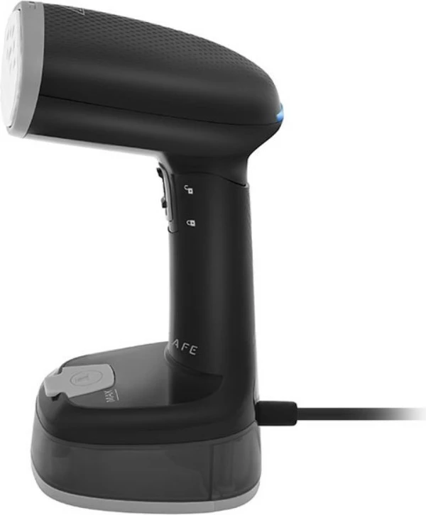 Parni likalnik Lafe EasySteam LAFZEL47580, 1600 W, izhod pare 15–25 g/min, rezervoar 140 ml, zložljiv ročaj, črn