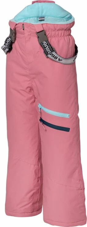 Dolge hlače za otroke Brugi, rdeče