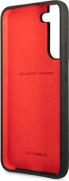 Ovitek za telefon Ferrari On Track Silicone za Samsung Galaxy S22+, črn