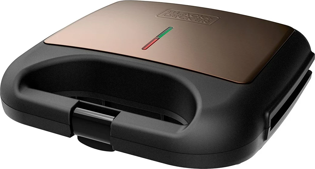 Toster za sendviče Black+Decker BXSA753E, 750 W, inox