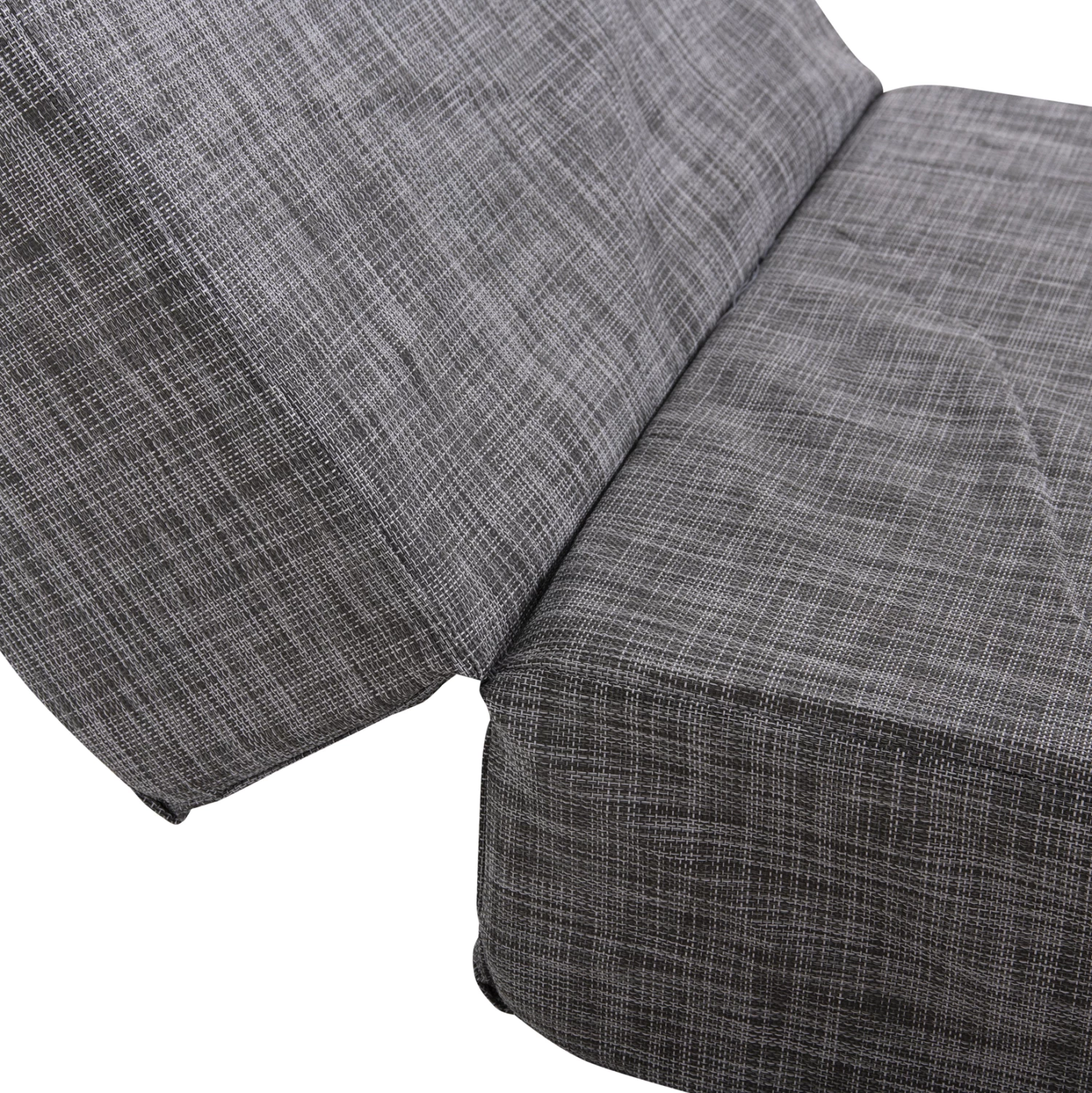 Blazina za ležalnik SIFNOS iz tekstilena v sivi barvi FH11761.10 200(120+80)x70x20Hcm