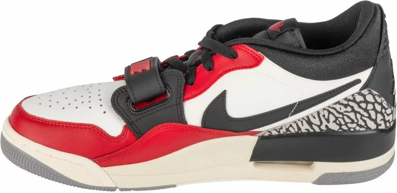 Superge Nike Jordan Air Legacy 312 Low, bele, črne, rdeče