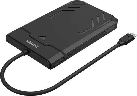 Ohišje za trdi disk UNITEK Y-3036A, USB-C, črno