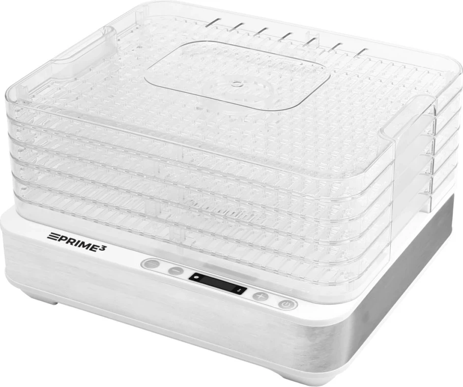 Dehidratator hrane PRIME3 SFD51, 5 pladnjev, 420 W, bel