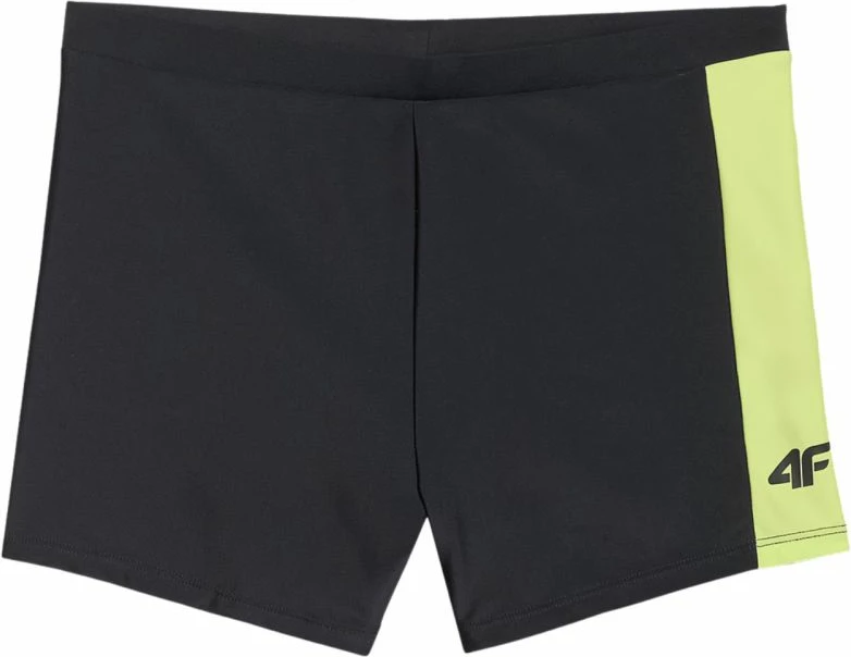Moške plavalne kratke hlače 4F, črno-zelene