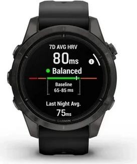 Pametna ura EPIX PRO Gen 2, 42 mm, titan, 32 GB, siva - Garmin