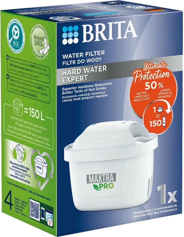 Vložek filtra za trdo vodo, BRITA Maxtra PRO Hard Water Expert, 1 kos