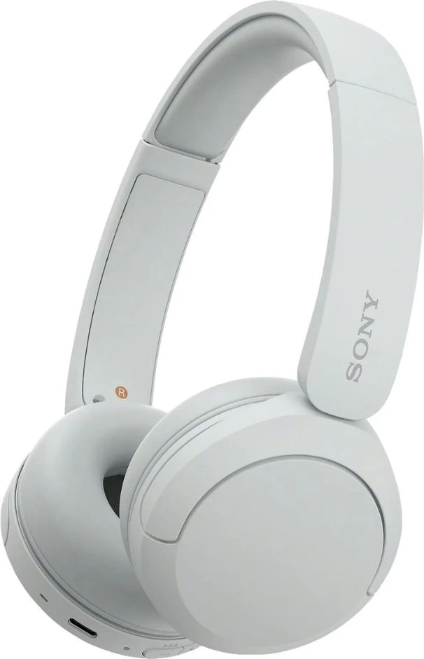 Brezžične Bluetooth on-ear slušalke s mikrofonom, Sony WH-CH520, bele