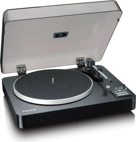 Gramofon Lenco LBTA-165, Bluetooth 5.3, les, črn Gramofon Lenco LBTA-165, Bluetooth 5.3, les, črn