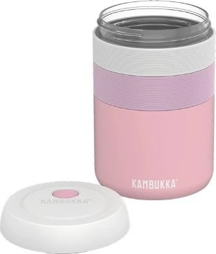 Termos za hrano Kambukka Bora 600 ml, rožnat