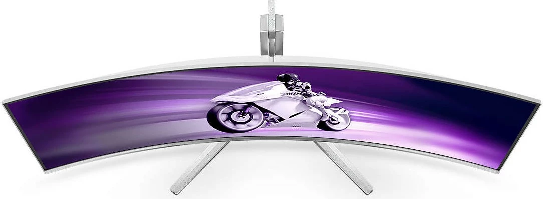 Ultraširok QD-OLED zaslon 49 inč, 5120x1440, 32:9, Ambilight, USB-C - Philips 49M2C8900, bel Ultraširok QD-OLED zaslon 49 inč, 5120x1440, 32:9, Ambilight, USB-C - Philips 49M2C8900, bel