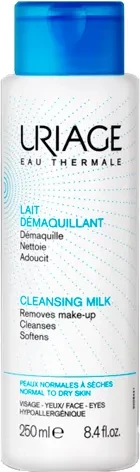 Čistilno mleko Uriage Cleansing Milk, 250 ml
