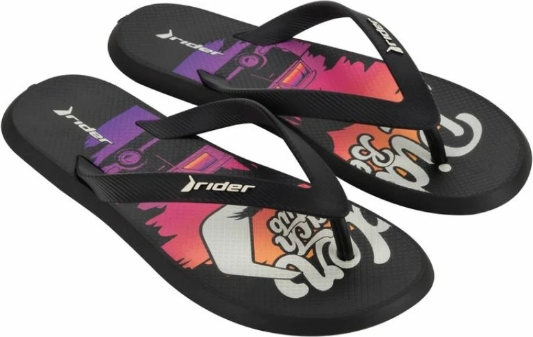Flip-flopi Rider R1 Energy VII, črni (moški)