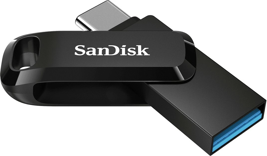 USB ključ SanDisk Ultra Dual Drive Go, 256 GB, USB Type-A / USB Type-C, 3.2 Gen 1, 150 MB/s, črn USB ključ SanDisk Ultra Dual Drive Go, 256 GB, USB Type-A / USB Type-C, 3.2 Gen 1, 150 MB/s, črn
