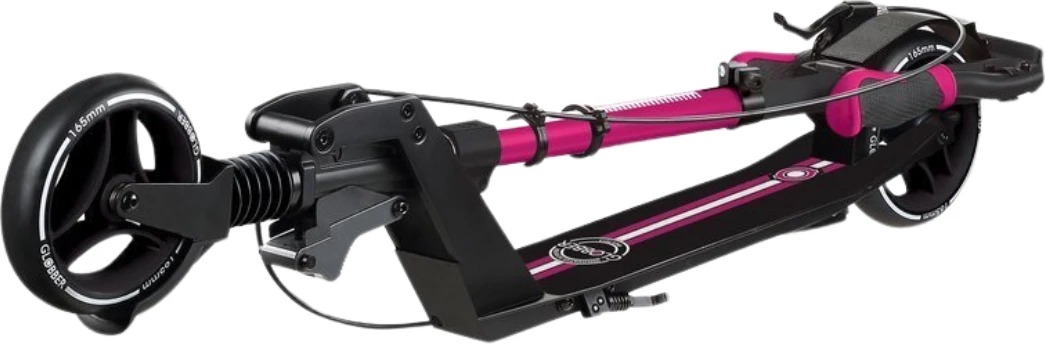 Trotinet za odrasle in najstnike SMJ, črno-rožnat