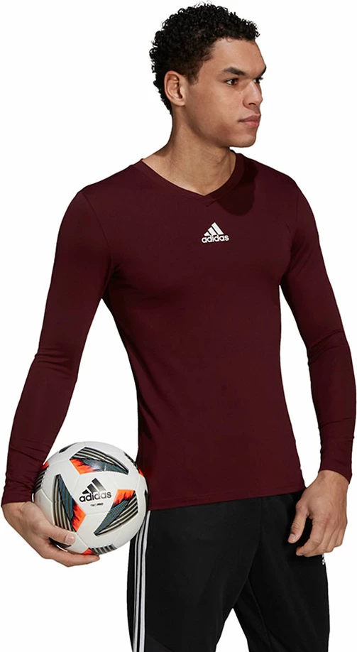 Majica za moške, adidas Team Base, rdeča