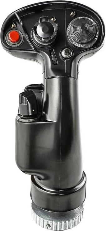 Brezzični joystick Thrustmaster AddOn F/A-18C Hornet Stick, 19 gumbov, črn